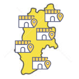 県内100ヵ所以上